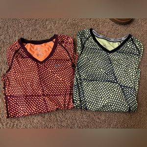 2 Nike Pro Dri-fit Fitted Long Sleeve Tshirt